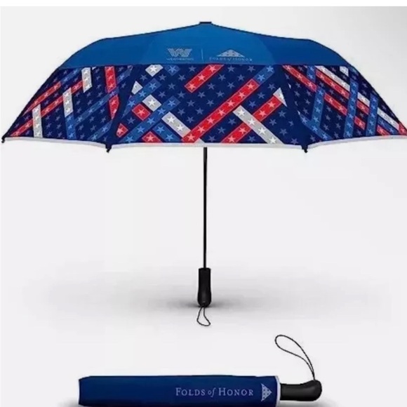 New Folds of honor umbrella.Designed by a weatherman Download app to get alerts. - Picture 4 of 10